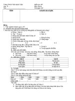 Kiểm tra 1 tiết Đia (cu­c hay)