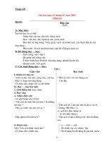 Tuần 18 lớp 1 SN