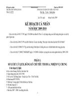 kế hoạch chuyên môn môn công nghệ 12