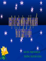 Tiết 57: Liên hệ giữa thứ tự và phép côngl