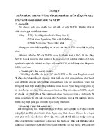 NGÂN HÀNG TRUNG ƯƠNG VÀ CHÍNH SÁCH TIỀN TỆ QUỐC GIA