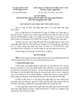 Quyết định số 2665/QĐ-UBND ngày 30/7/2009 của UBND tỉnh Tiền Giang v/v 