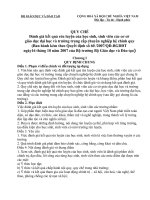 quy trình xét hạnh kiểm học sinh