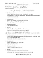 Sinh hoat nhom song song - Tuan 07-08