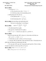 Đề thi vào lớp 10 tỉnh Yên Bái