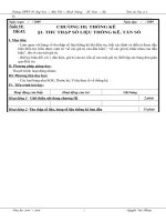 Giáo Án Chương III Đại số 7