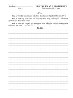 Kiểm tra HK II (2008-2009)