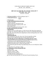 Bien ban Dai hoi PHHS