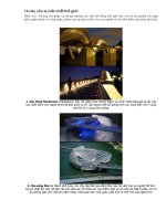 10 cây cầu lạ mắt nhất thế giới