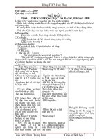 Giao an sinh tuan 1 ba cot