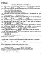 Bai Tap Luyen Thi Trac Nghiem Hoa Hoc