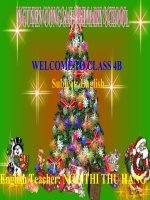 Anh van 4:Let''''s talk ppt