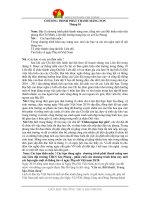 Phát thanh măng non tháng 9-10