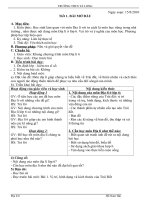 Giáo án địa 6 theo chuẩn