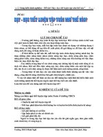 sáng kiến kinh nghiệm: Dạy - Học tiết luyện tập như thế nào?