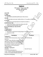 KẾ HOẠCH BÀI HỌC LỚP 3B-TUẦN 4