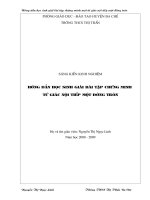 Chuyên đề Hình học 9