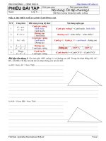 Hệ thống và BT ôn chương I - Hình học 9