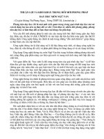 Thuận lợi và khó khăn trong dạy học môn Văn