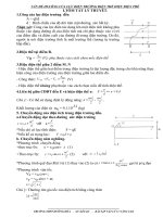 BT CHUYÊN ĐỀ VẬT LÝ 11NC-VẤN ĐỀ III:CÔNG CỦA LỰC ĐIỆN TRƯỜNG-ĐIỆN THẾ-HIỆU ĐIỆN THẾ.