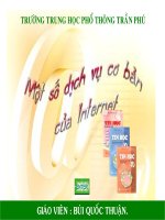Tiết 61: Một số dịch vụ cơ bản của Internet