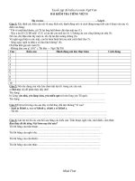 Đề thi Tiếng Việt 8