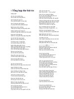 Tổng hợp thơ bút tre