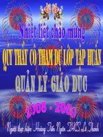 Úng dụng CNTT trong dạy học