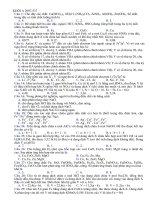 Tổng hợp vô cơ thi ĐH 2007-2009(tuyệt)