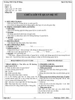 Thảo - Giáo án Văn 7 ( Tuần 9 )