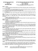 Đề thi HSG Hoá-Gia Lai 09-10