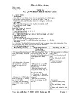 giáo án sinh học 8 - 3 cột cả năm cực hay