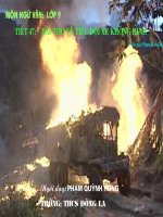 bai tho ve tieu doi xe khong kinh