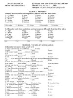 De thi chon HSG truong