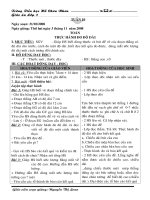 GA lop 3 chieu tuan 10