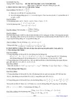 ĐỀ THI THỬ ĐẠI HỌC LẦN I NĂM 2009-2010. Môn: Toán A.