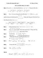 Bài tập về căn thức - Bồi dưỡng HSG