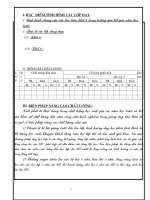 KẾ HOẠCH BỘ MÔN TOÁN 8