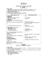 G.A LỚP 2 (Buổi 1) - TUẦN 5 (2009 - 2010)