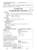 GA TỰ CHỌN TOÁN 8