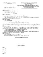 De thi và loi giai thi vao 10 hai dương hai dot 09-10