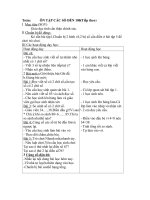 TOÁN: ÔN TẬP CÁC SỐ ĐẾN 100 (Tiếp theo)