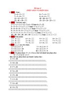 on tap vip ve phep nhan va phep chia