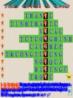 TRÒ CHƠI Ô CHỮ NGỮ VĂN 7