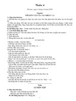 Giáo án lớp 4 tuần 6 CKTKN