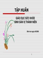 Sức khỏe sinh sản - HDNGLL