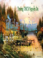 Vật lí 6 Bài 6 Lực - Hai lực cân bằng