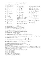 Bài tập tổ hợp