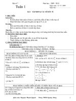 Giáo án Đại số 7 trọn bộ 2cột