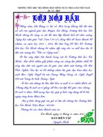 Tập san ngày 20/11 - nội dung phong phú